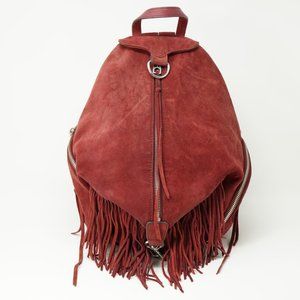 Rebecca Minkoff Suede Fringe Julian Backpack